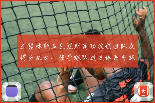 王哲林职业生涯新高助攻创造队友得分机会，领导球队进攻体系升级